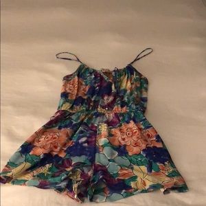 One piece floral jumper